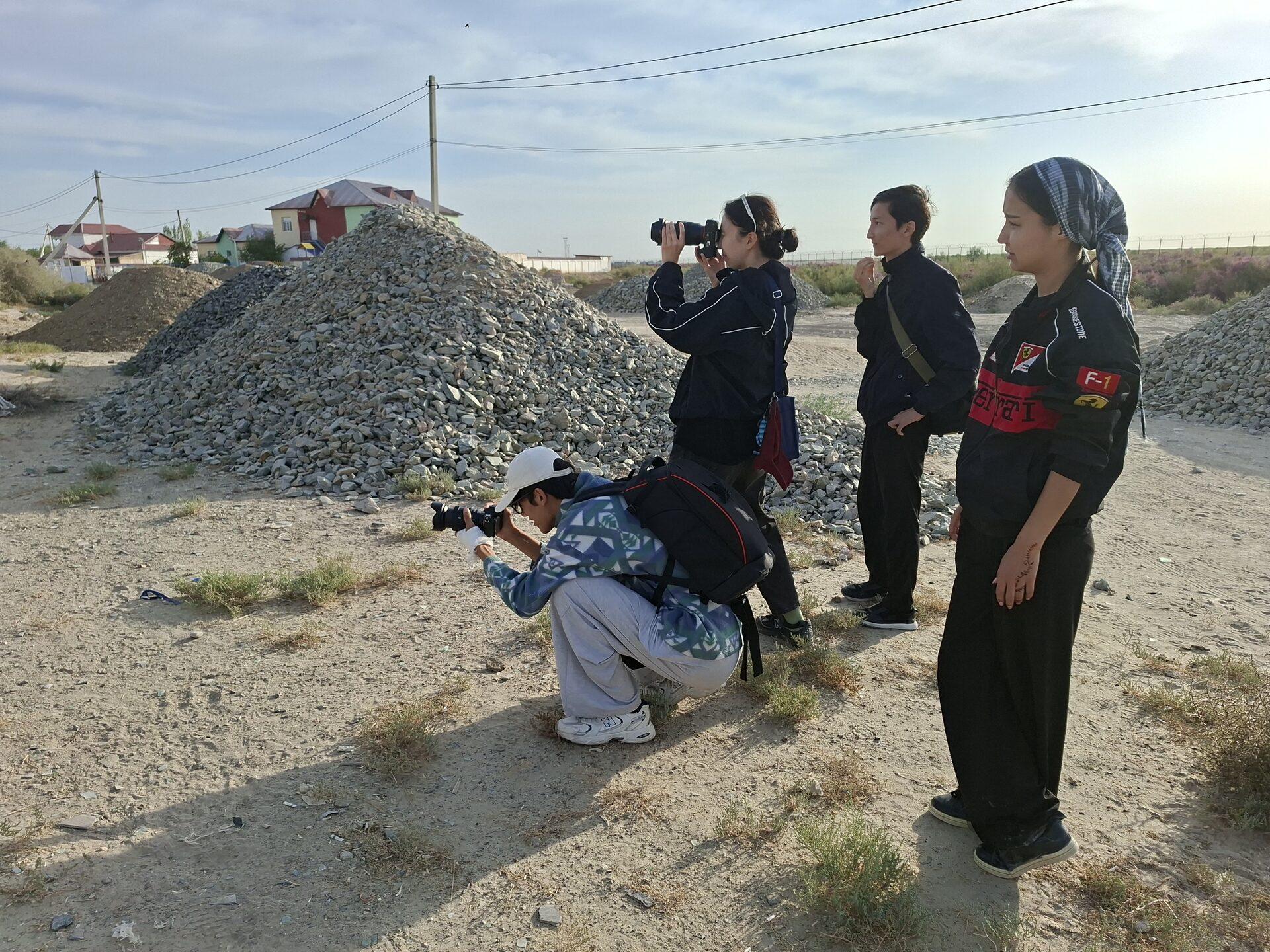 “From Sea to Sand” Film Camp Opens in Moynaq